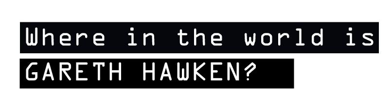 Where in the world is Gareth Hawken? Logo.